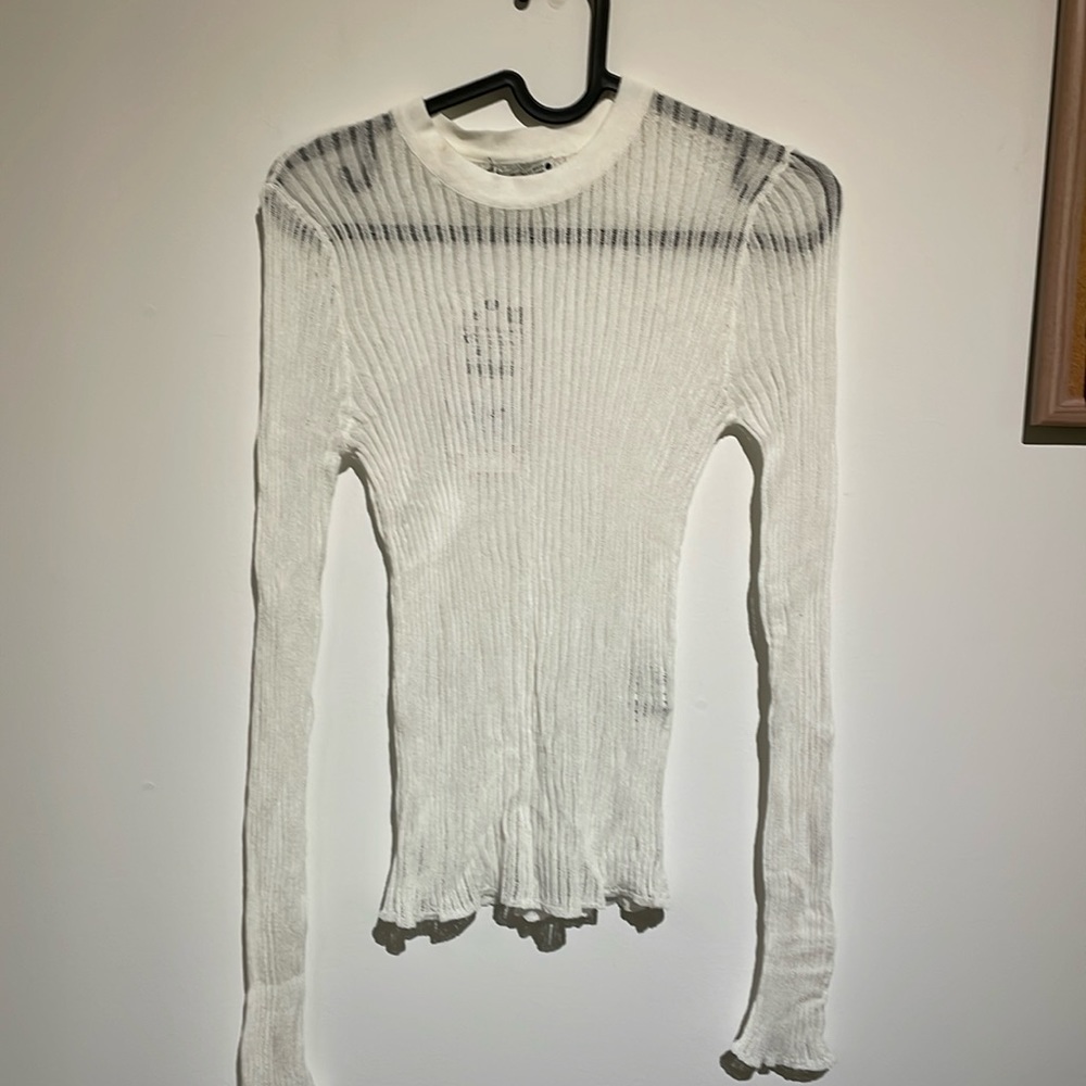 Zara Ribbed top - Picture 2 of 3